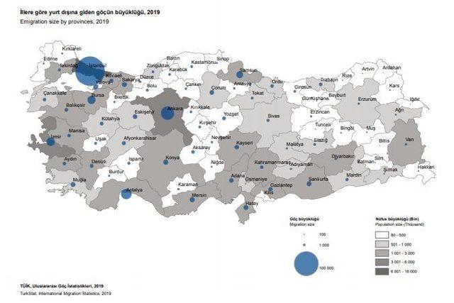 Yurt dışından Samsun’a 11 bin 379 kişi göç etti