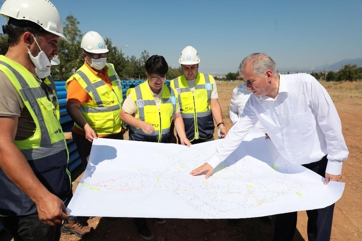 Denizli&rsquo;de 40 yıllık i&ccedil;me suyu hatları değişiyor