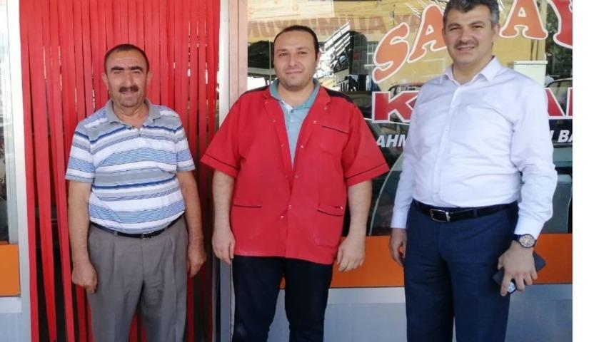 AK Parti İl Başkanı Altınsoy sanayi esnafını ziyaret etti