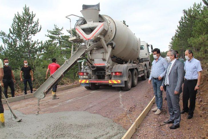 Tosya Kaymakamı Deniz Pişkin yol çalışmalarını inceledi G1