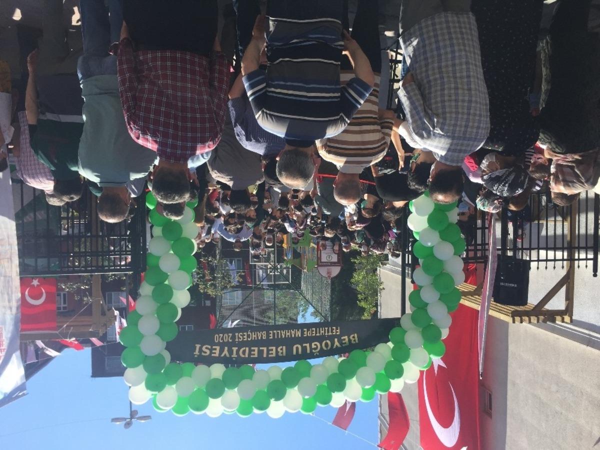 Beyoğlu 6&rsquo;ncı hobi bah&ccedil;eli parkına kavuştu