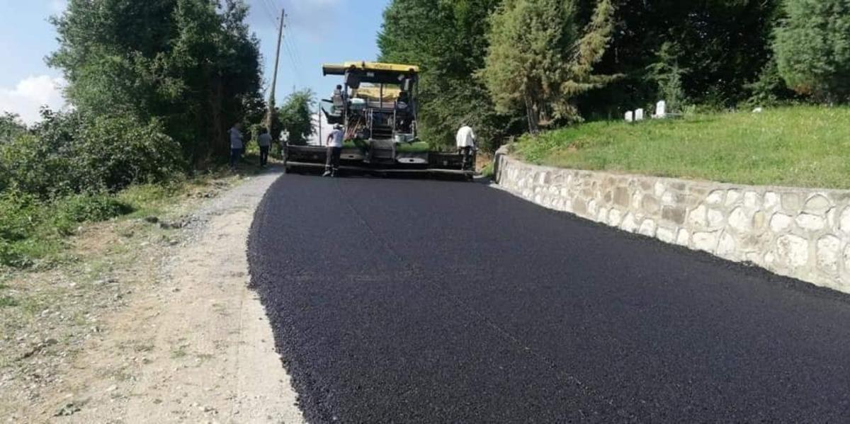 Sel b&ouml;lgesinde asfalt serme hızlandı