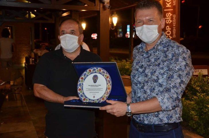 Torbalı’ya tayini çıkan Emniyet Müdürü Yener’e veda yemeği G2