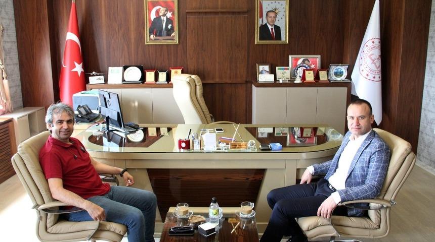 Kırıkkale Milli Eğitim Müdürü Tüfekçi’den, Ağrı Milli Eğitim Müdürü Tekin’e ziyaret