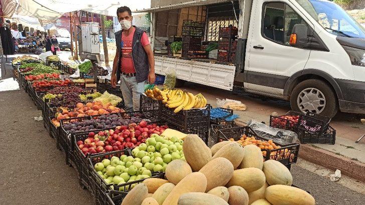 Korona virüsten dolayı 28 gün kurulmayan pazar yeniden açıldı G1