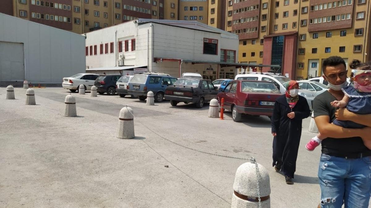 Hastanede &rsquo;Beton dubalı park yasağı&rsquo;