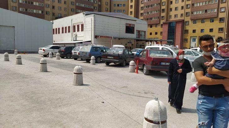 Hastanede ’Beton dubalı park yasağı’ G1