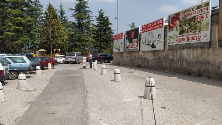 Hastanede ’Beton dubalı park yasağı’ G4