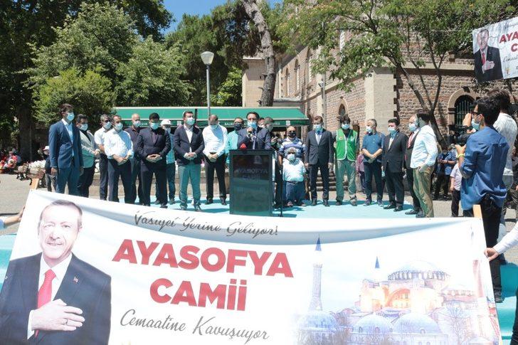 Balıkesir’de Ayasofya’nın ibadete açılması sevinci G5