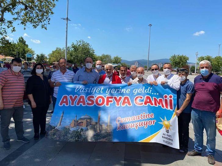 Dualar Ayasofya için göğe yükseldi G2