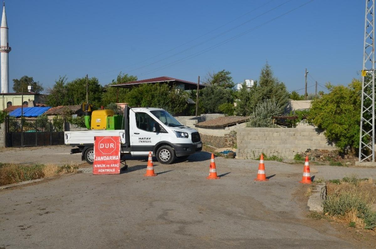 Hatay&rsquo;da bir mahalle karantinaya alındı