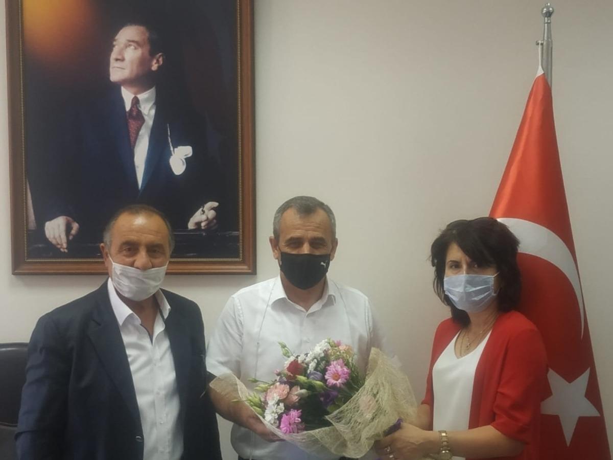 MHP Aliağa İl&ccedil;e Teşkilatından Başhekim Ko&ccedil;yiğit&rsquo;e ziyaret