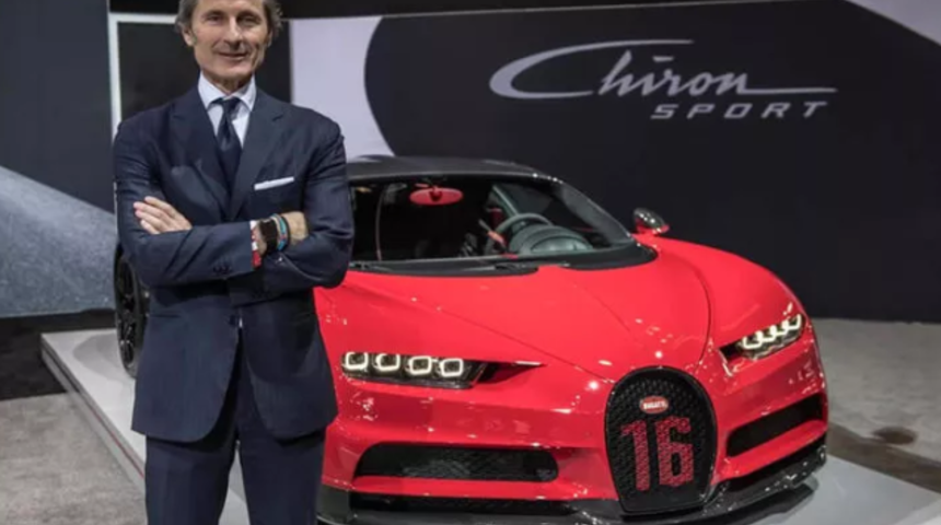 Bugatti CEO’sunun otomobili bir Bugatti değil! Bakın hangi aracı kullanıyor?
