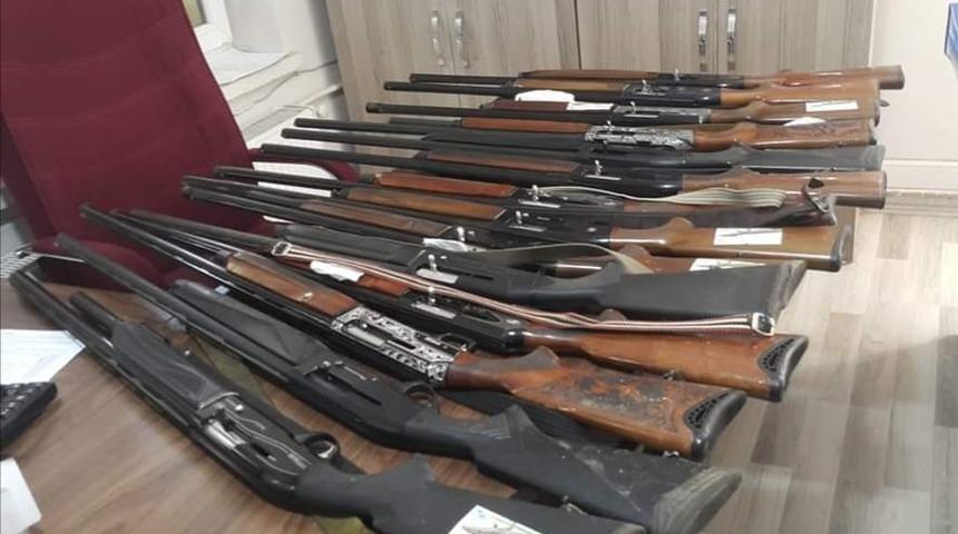 Van’da el konulan 14 tüfek ihale ile satıldı