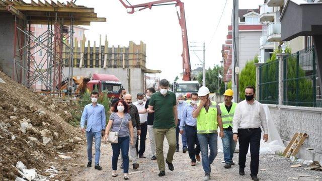 Başkan Kocaman, Ataevler Köprüsü’nde inceledi