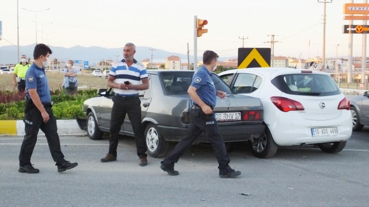 Burhaniye&rsquo;de kaza: 1 yaralı
