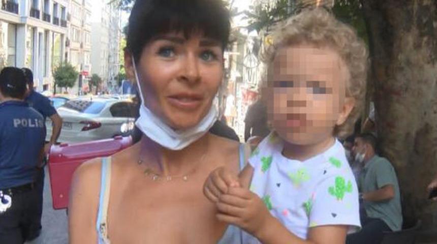 Nişantaşı'nda turiste hırsızlık şoku! Hırsız yanındaki &ccedil;ocuğu bırakıp ka&ccedil;tı