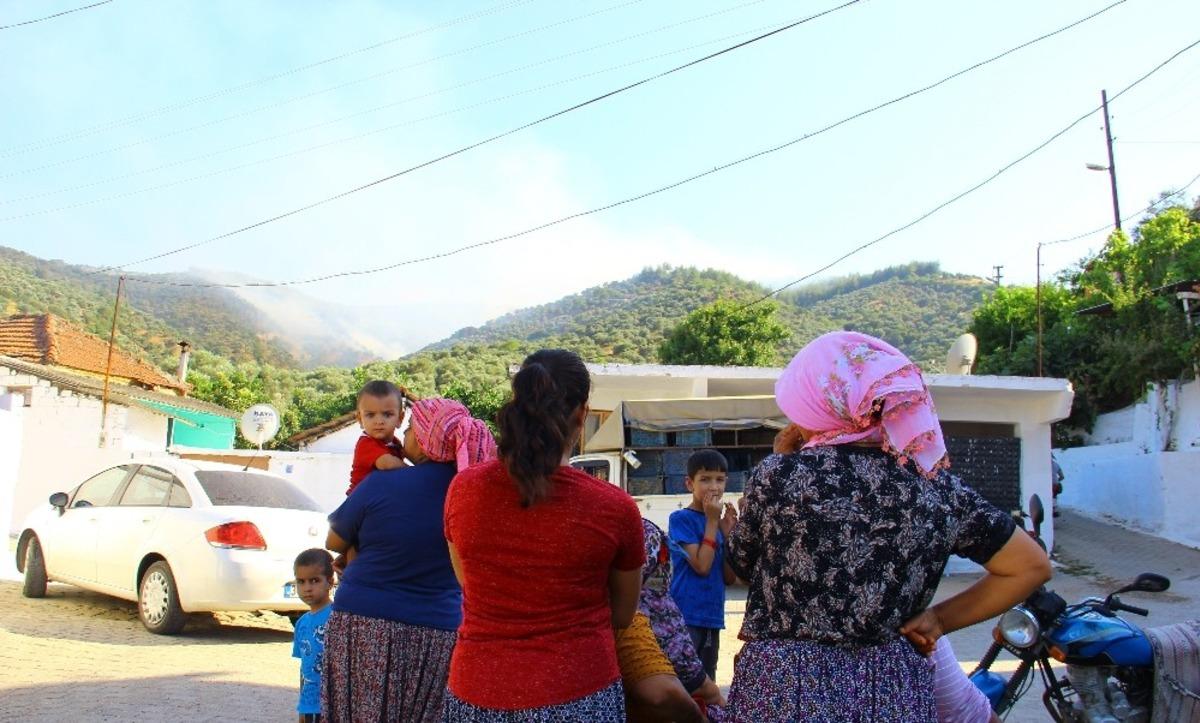 Aydın dağları alevlere teslim oldu