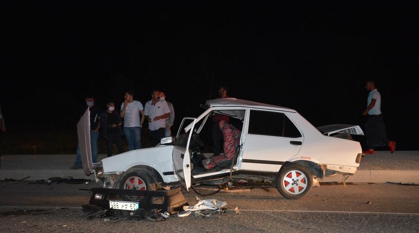 Gümüşhane'de feci kaza! Yaralılar var