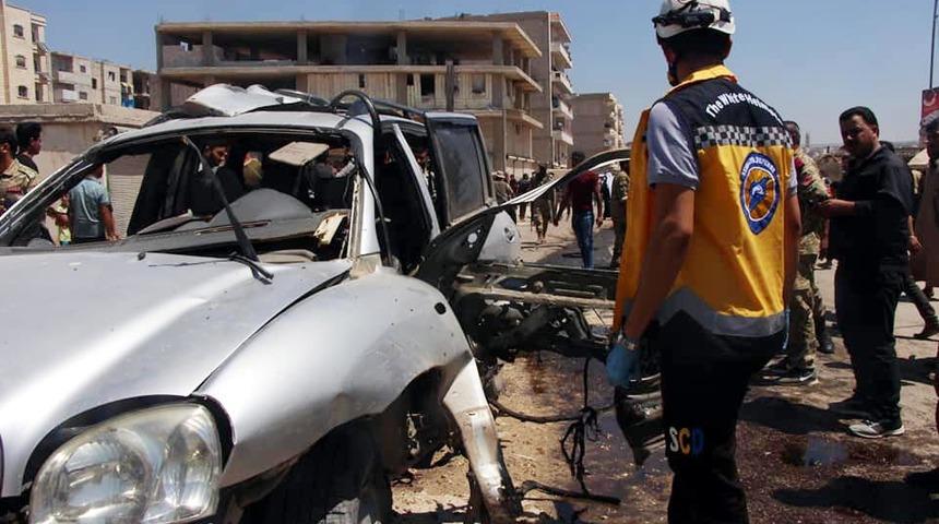 Afrin'de bombalı saldırı! 13 kişi yaralandı