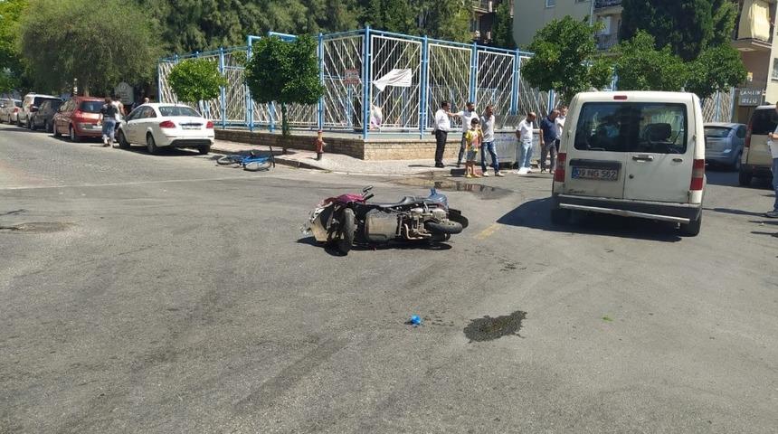 Aydın&rsquo;da trafik kazası; 1 yaralı