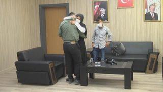 PKK'dan kaçarak teslim oldu, ailesiyle buluşturuldu