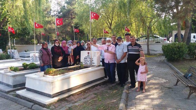 Şehit Jandarma Er Erkut Yılmaz kabri başında anıldı