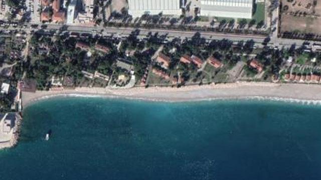 Konyaaltı Sahili 35 metre eridi