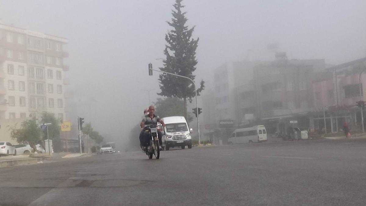 Kilis&rsquo;te yoğun sis etkili oldu