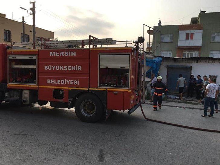 İş yerindeki yangın korkuttu G1