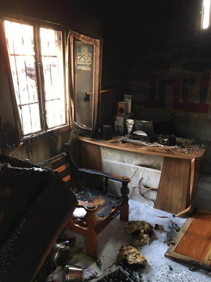 İş yerindeki yangın korkuttu G3