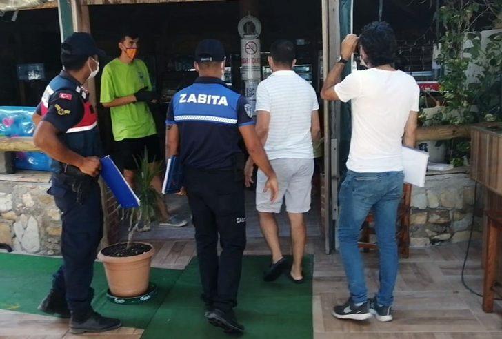 Plajlarda jandarmadan maske uyarısı G5