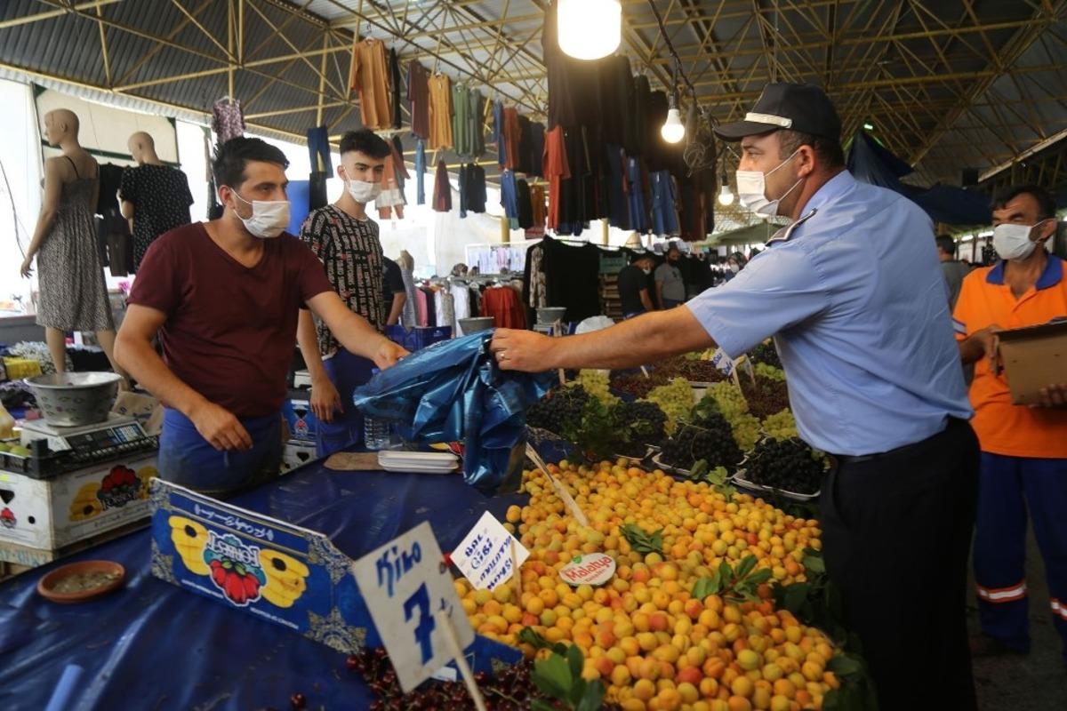 B&uuml;y&uuml;k&ccedil;ekmece pazarlarında &ccedil;evreci uygulama