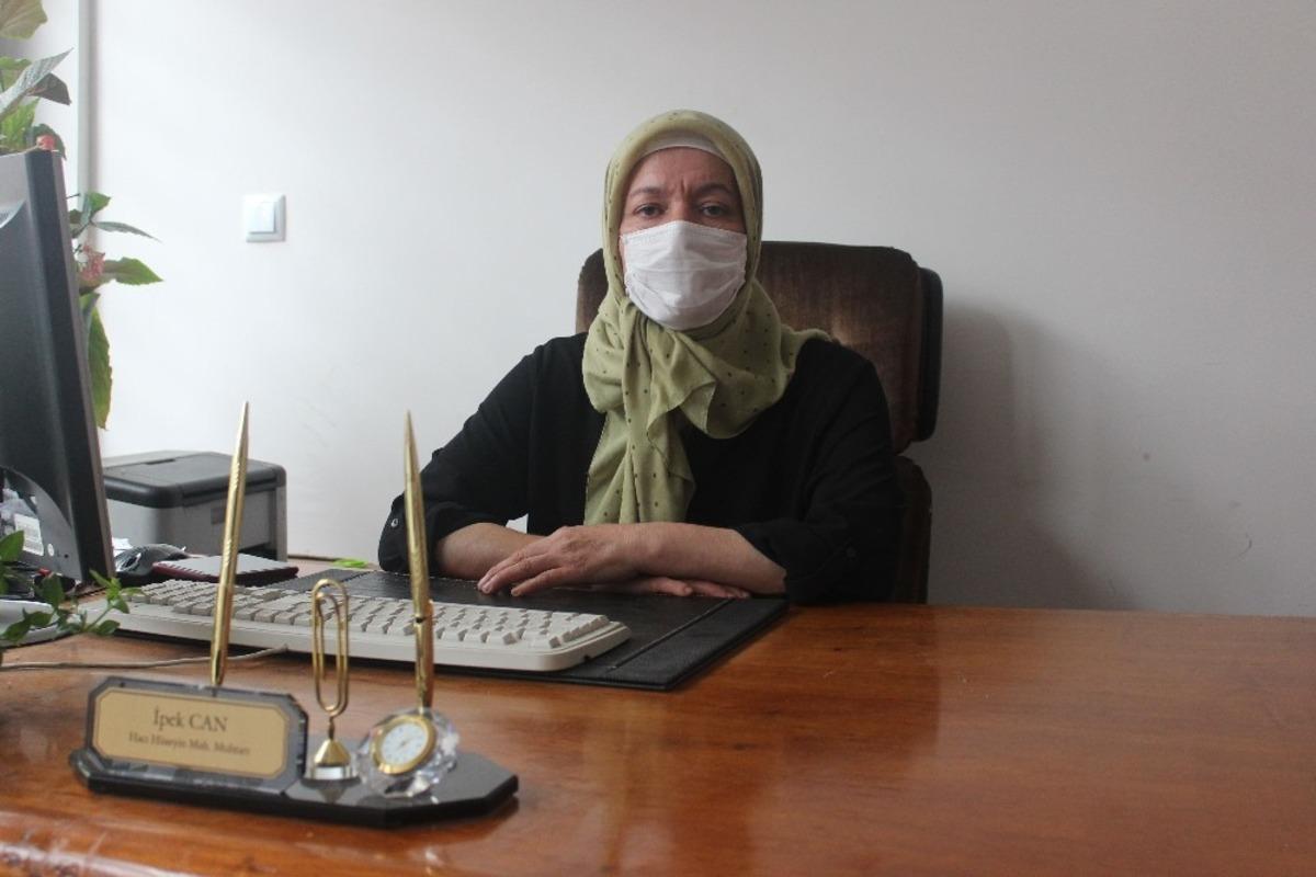 Hem bir anne hem bir esnaf hemde 8 bin kişinin muhtarı