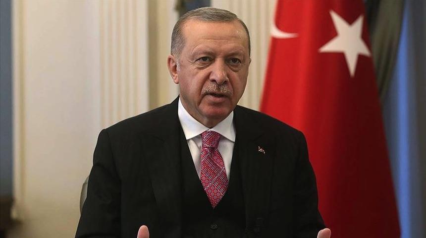Cumhurbaşkanı Erdoğan'dan 'Kıbrıs' mesajı