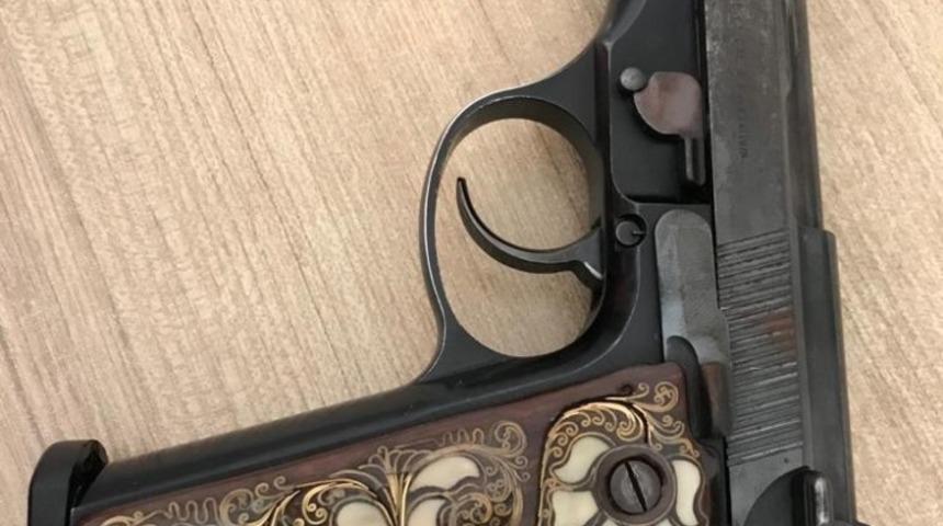 Bitlis&rsquo;te ruhsatsız tabanca ele ge&ccedil;irildi