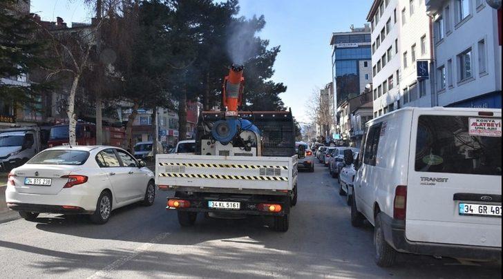 Tatvan Belediyesi ilaçlama ekibi iş başında G5