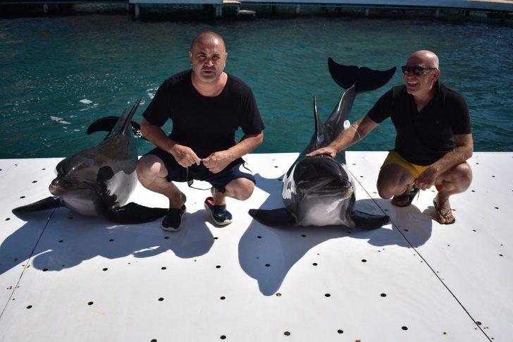 Şafak Sezer karantinanın ardından ilk kez Yunus balıklarıyla yakınlık kurdu G3