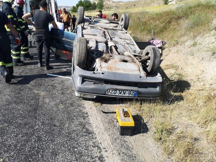 Kontrolden otomobil şarampole uçtu G2