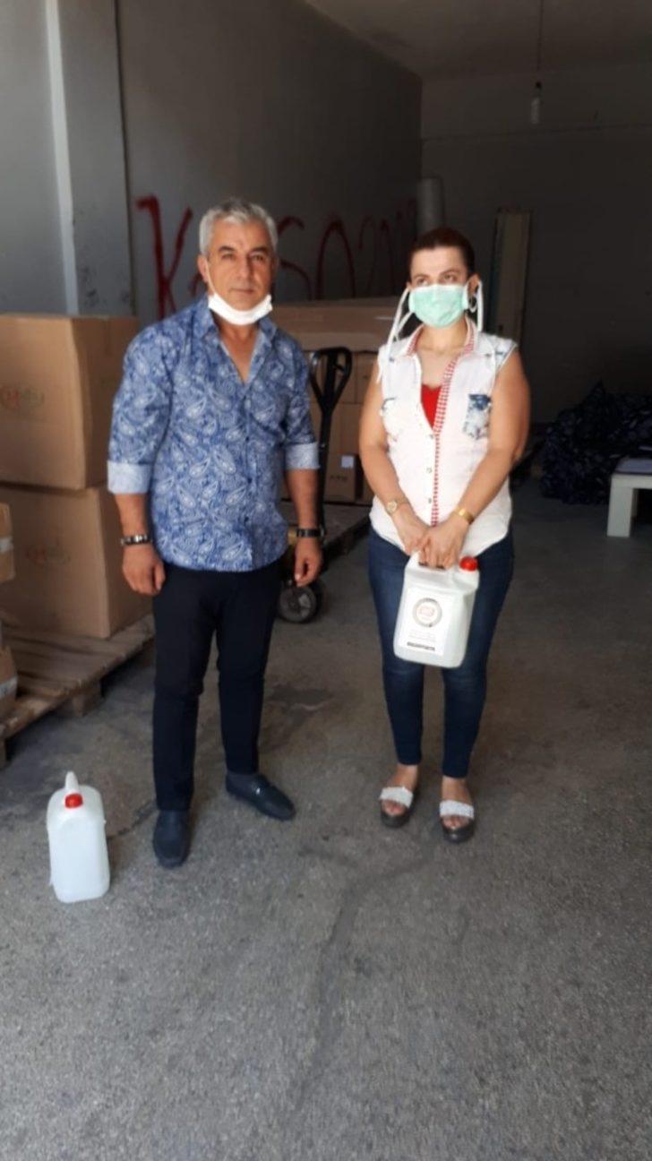 DİBEKOD üyelerine ücretsiz dezenfektan dağıtıyor G2