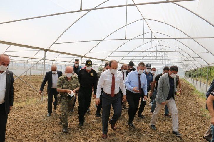 Vali Pehlivan sera projelerini inceledi G4