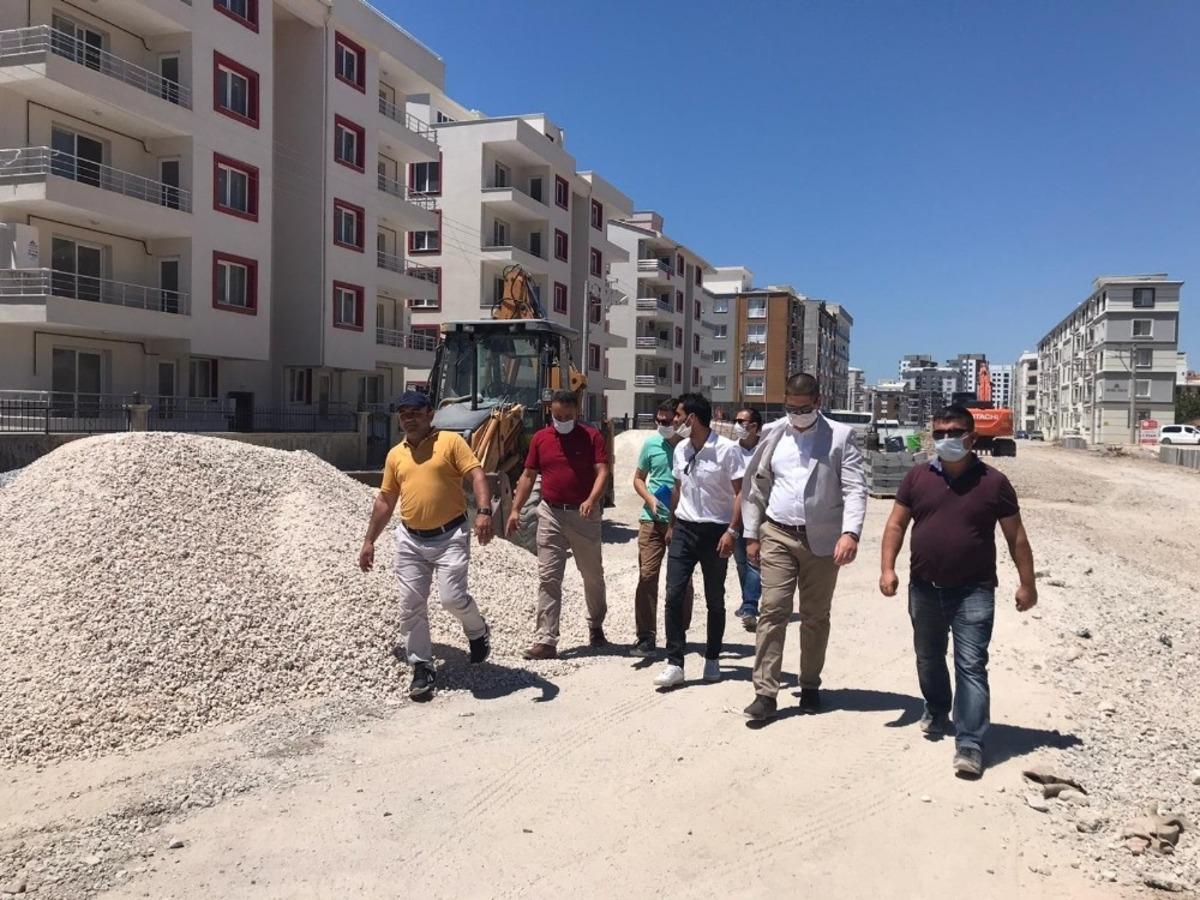 Akhisar ring yolunda &uuml;st yapı &ccedil;alışması devam ediyor