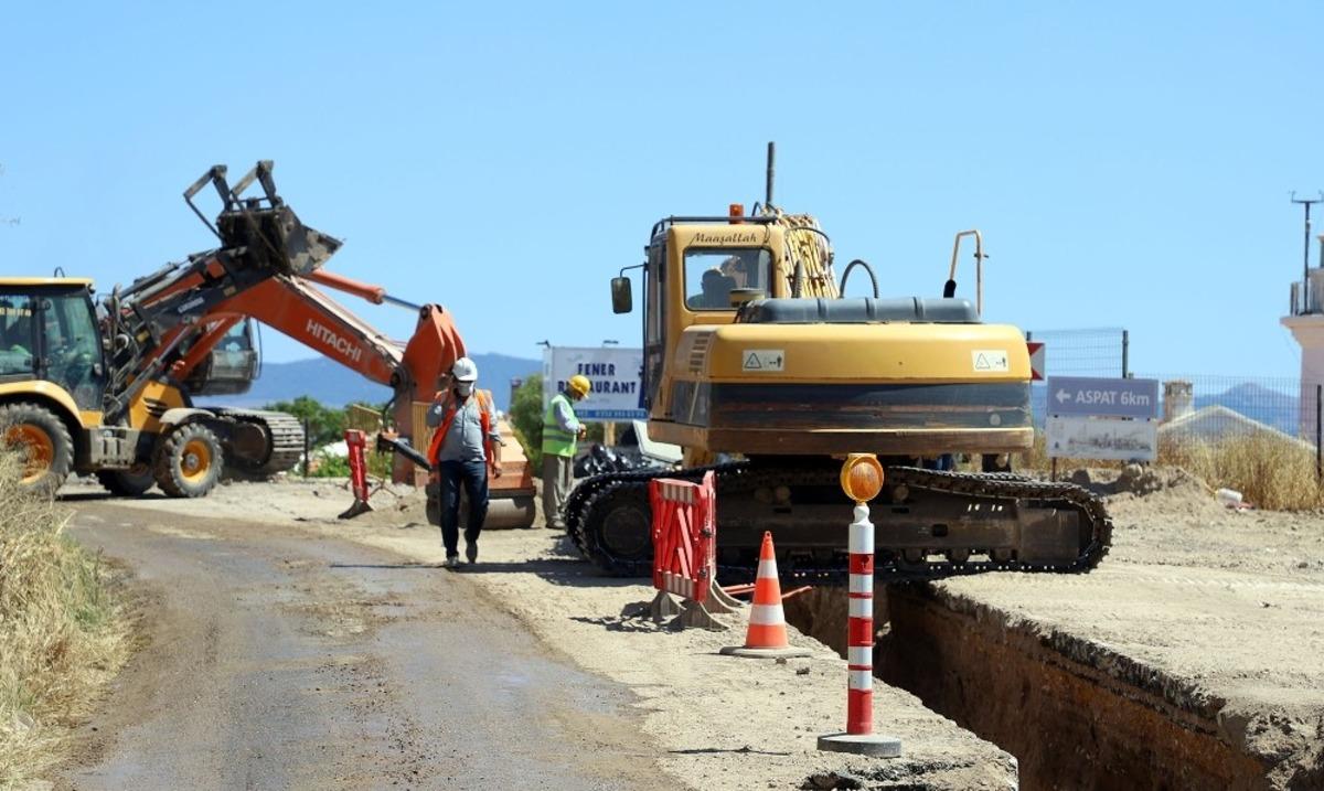 Bodrum Turgutreis&rsquo;te 26 bin metre altyapı tamamlandı