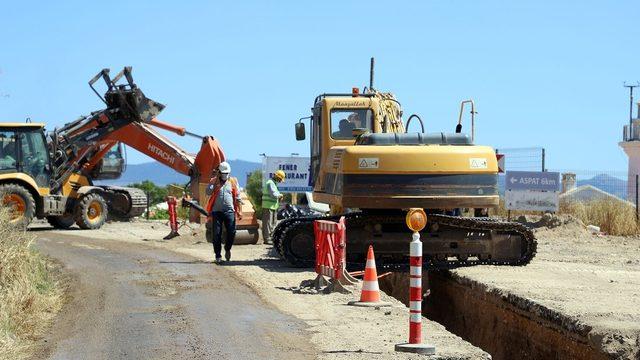 Bodrum Turgutreis’te 26 bin metre altyapı tamamlandı