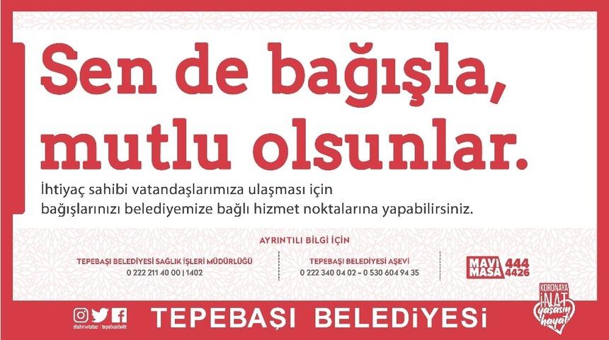 Paylaşmanın huzuru Tepebaşı&rsquo;nda