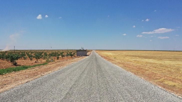 Karkamış kırsalında 22 bin 500 metrelik yol yapıldı G3