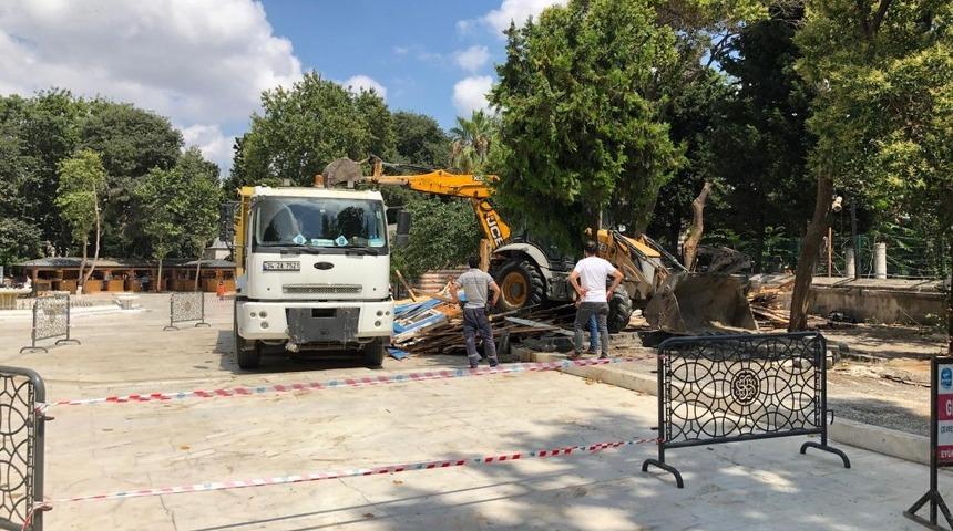 Ey&uuml;psultan Meydanı&rsquo;nda yeni d&uuml;zenleme