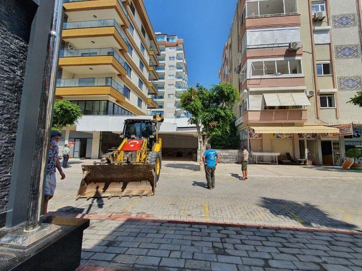 Alanya Belediyesi kaçak büroyu yıktı G2