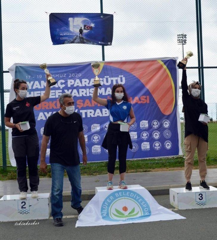 Nilüferli paraşütçüden Türkiye birinciliği G2