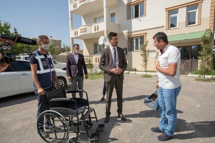 İpekyolu Belediyesinden engelli bireylere tekerlekli sandalye G1